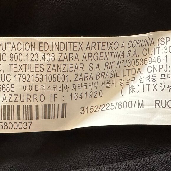 BRAND NEW ZARA BLACK KIMONO CARDIGAN - Picture 5 of 8